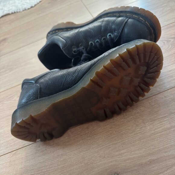 Dr. Martens Black Leather Oxford Shoes – Unisex Size US 9M - Picture 4 of 9